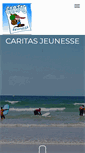 Mobile Screenshot of caritas-jeunesse.ch